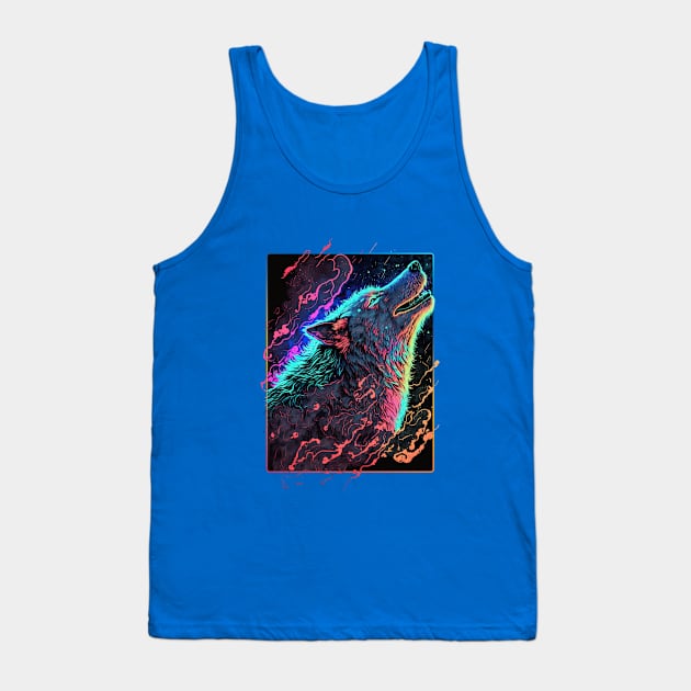 Wolf 3 Splosion Series Tank Top by wumples